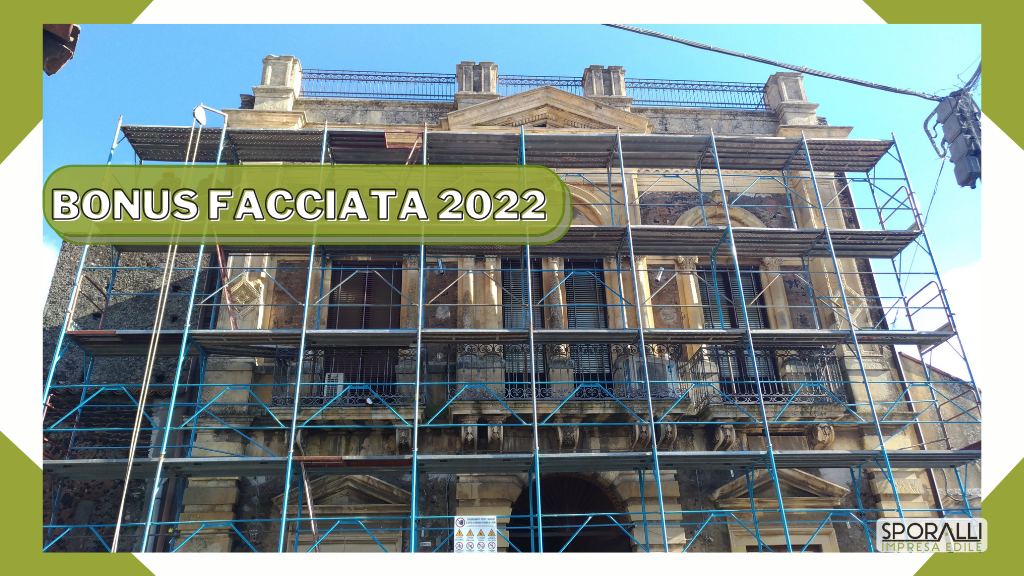 bonus facciata 2022